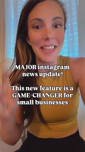 Liz Elliott | Instagram Growth & Make Money Online on Instagram: "Major instagram news for small businesses with this new messaging feature! Share this to spread the news and follow for more no-gatekeeping instagram tips! I don’t know why it cut off - comment “liz26” for the full tutorial and template!"