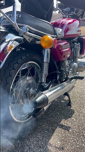 【横浜】BFF代表が乗る初期型のGT750のマフラー音