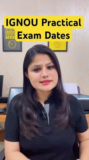 IGNOU Practical Exam Date #ignou #ignoupractical #exam