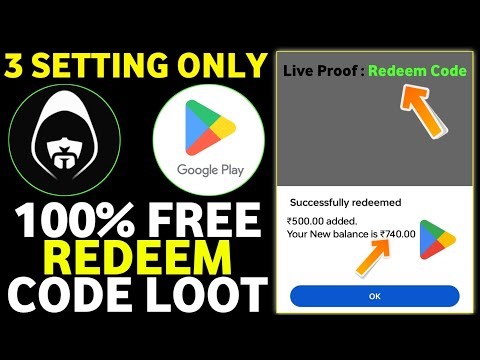 3 Method Only - Free Redeem Code App 2026 | Free Google Play Redeem Code App | Redeem Code App 2026