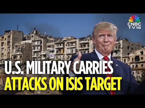 US Launches Fresh Airstrikes On ISIS Targets In Syria | Operation Hawkeye Strike | Trump