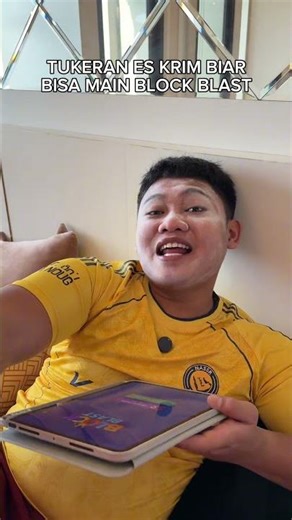 EXCHANGE ICE CREAM TO PLAY BLOCK BLAST😃😃 #blockblast