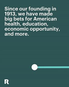 Today, we announced that Rep. Derek Kilmer will join The Rockefeller Foundation as our new Senior Vice President for U.S. Policy. Rep. Kilmer will lead domestic programmatic work and drive a strategy to shape global policy as part of our $1 billion commitment to advance a climate transition that includes everyone, including those most at risk in the United States and abroad. Watch to see historic U.S. milestones in our 111-year history. Learn more about Rep. Kilmer: https://rockfound.link/3Yi4J3