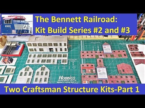 Kit Build #2 & #3- Two Craftsman Structure Kits: Part 1