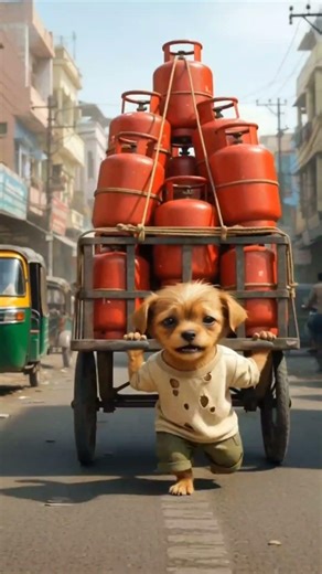 A Poor Puppy Freed Caged Birds 😭🕊️ | This Will Make You Cry #shorts #emotional #aivideo