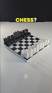 3D Printed Minimalistic Chess?