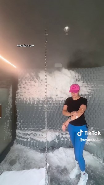 Snow Room at Total Fusion Newstead - A Chilling Gym Experience