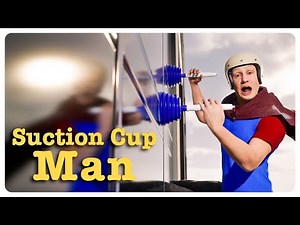 Suction Cup Man! | 4K