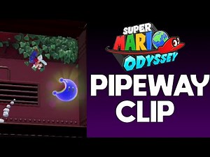 Advanced SMO Speedrun strats : Pipeway Clip Tutorial
