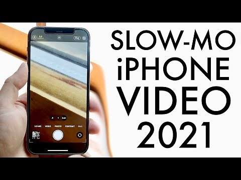 How To Slow Mo a Video On iPhone! (2021)