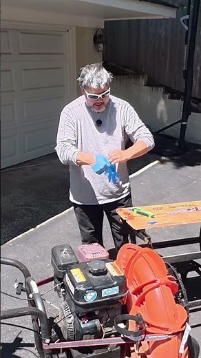 Repairing Billy Goat walk Behind Leaf Blower 2