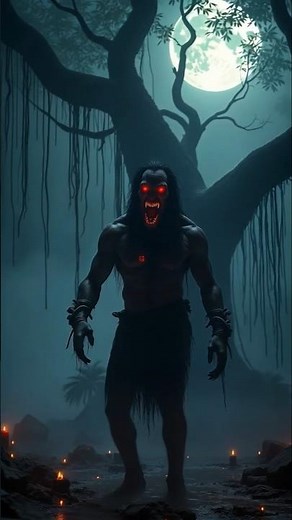Vellasiiya Yaka 😫 The Terrifying Forest Demon of Sri Lankan Folklore | Sinhala Ghost Story😠