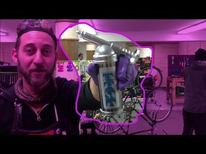 How to Fill a Mini Grease Gun at the Mechanical Gardens Bike Co-op NYC