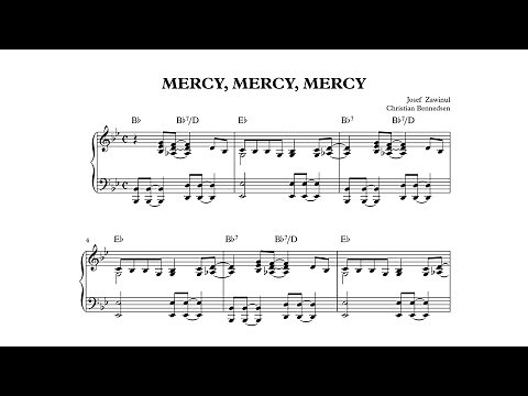 Joe Zawinul - Mercy Mercy, Mercy - Piano