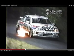 Ford Sierra Cosworth Gr A Original Sound
