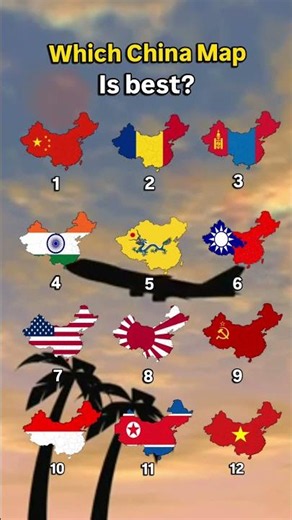 Which is the best Map of China🇨🇳? #world #china #map #geography #flag #country #comment #memes #fyp