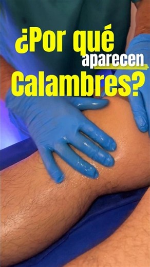¿Te dan calambres en las piernas?