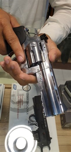 DAN WESSON 6MM BB AIRSOFT REVOLVER REVIEW #airsoftgun #asmr #airsoft #mm2 #revolver357 #ai