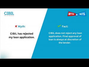 Bust the myths around #CIBILScore | TransUnion CIBIL