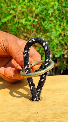 Pro Camping Knot Skills 🏕️ #Shorts #Camping