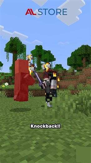 Why Can Knockback Save You?! #minecraftindonesia