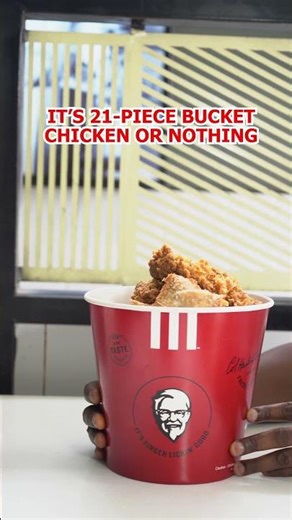 21-Piece Bucket Chicken