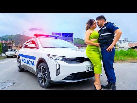 Corrupt police officer let some young ladies go in his car and lost his son.