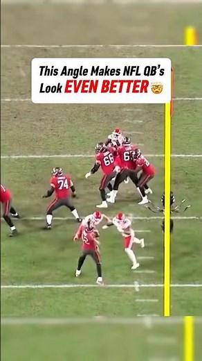 “This Camera Angle Shows How INSANE QB Throws Are 😳” #nfl #footballshorts #sportstalk #tombrady