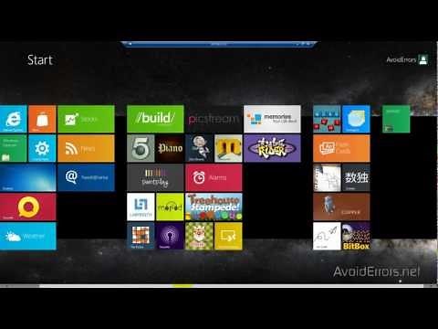 Change Background Color & Image Of Windows 8 Metro UI