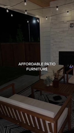 Affordable Patio Furniture Set from Target