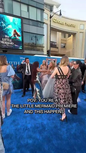 We’re all crying here 😍😭 #TheLittleMermaid