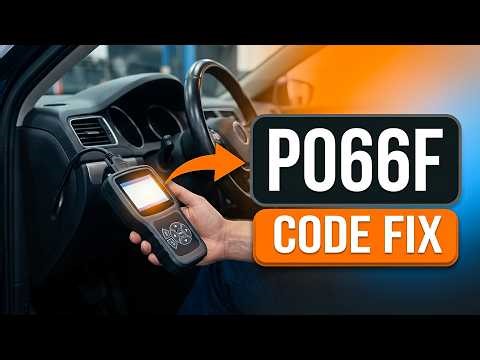 How To Fix P066F Code - Cylinder 3 Glow Plug Circuit High Voltage Repair