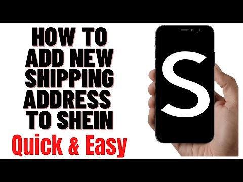 HOW TO ADD NEW SHIPPING ADDRESS TO SHEIN