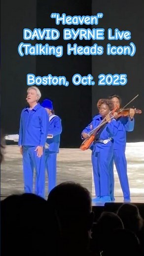 DAVID BYRNE 2nd short! "HEAVEN": Beautiful Talking Heads song from 'Fear of Music' LP! Oct. 2025