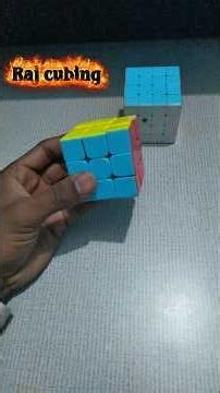 Rubik’s Cube Solving Method Explained in Seconds #rubikscube #shortsfeed #viralvideo