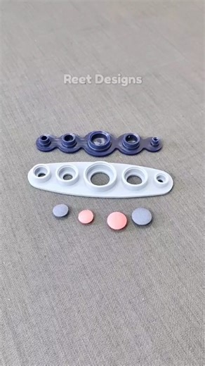 Reet Designs | Fashion Designer | YouTuber on Instagram: "Comment for Link✨ Fabric button maker tool - very useful product for tailors. . . . . . . . . . . . #sewinghacks #crafts #stitching #design #sewing #sewingtips #reels #instagrowth"