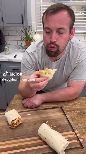 Homemade Flamethrower Chicken Wraps Recipe