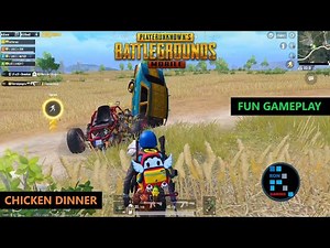 PUBG MOBILE | FUN GAMEPLAY WITH AMAZING CHICKEN DINNER