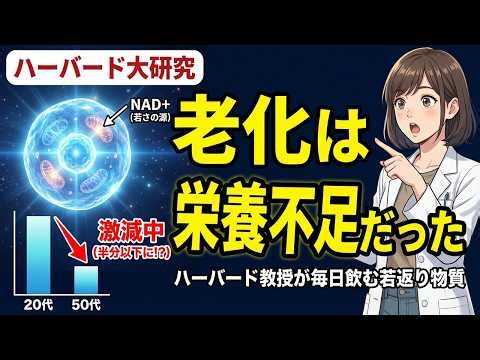 [Shocking] Aging is caused by "nutritional deficiencies." What is the true identity of the "rejuv...