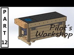 How to build the Ultimate Workbench - part 12 - Making the storage, finishing the workbench!
