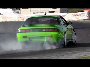 Great Sounding SR20DET Engines - 3 x Nissan Silvia S14 Drifting & Sound
