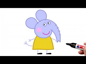 How to Draw Emily From Peppa Pig