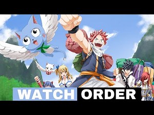 How to Watch Fairy Tail? Watch Order of Fairy Tail Anime Series