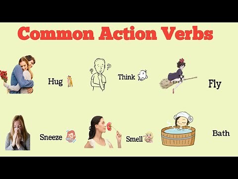 Common Action Verbs | Vocabulary in English | Action verbs in english | English Vocabulary