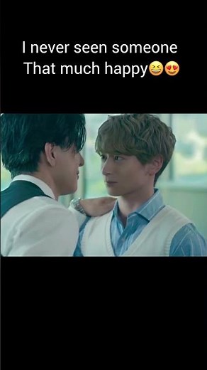 He was so happy😍🥹| ARE THE SEXY BUTTOCKS NOT GOOD #bl #blseries #kiss #japnesebl #bldrama #jbl #1m