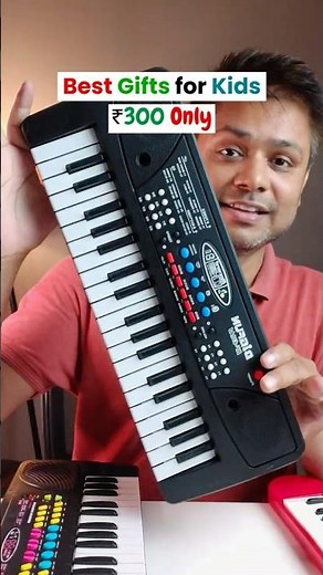 Best Gift for Kids Only ₹300 😍 | Viral Piano Keyboard Toy 🎁 Budget-Friendly Surprise! #shortsfeed