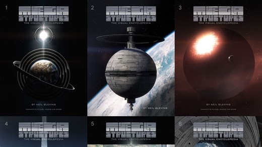 科幻巨型结构书籍 行星 地球 The Megastructures Book
