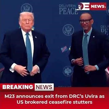 Desitdown News (M23 announces exit from DRC’s Uvira as US brokered ceasefire stutters) #desitdown