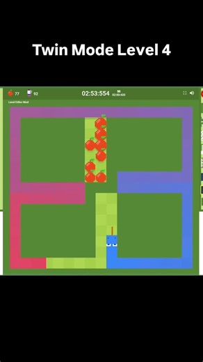 @snake_gamer97 on Instagram: "Beating Level 4 in Twin Mode in Snake Game #snakegame #foryou #google #livestreamer #snake #live #challenge #googlesnake #67"