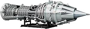 Jet Engine Model Kit J79 – Closer Look at Turbofan Engine Experience, Fun & Educational Science Kits for Adults – Perfect Desk Decoration and Collector’s Item